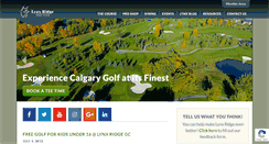 Desktop Screenshot of lynxridge.com